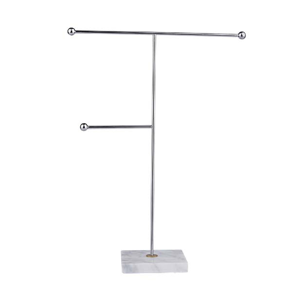 Bahne Interior smykketræ, hvid marmor - H: 33 cm. - Bahne